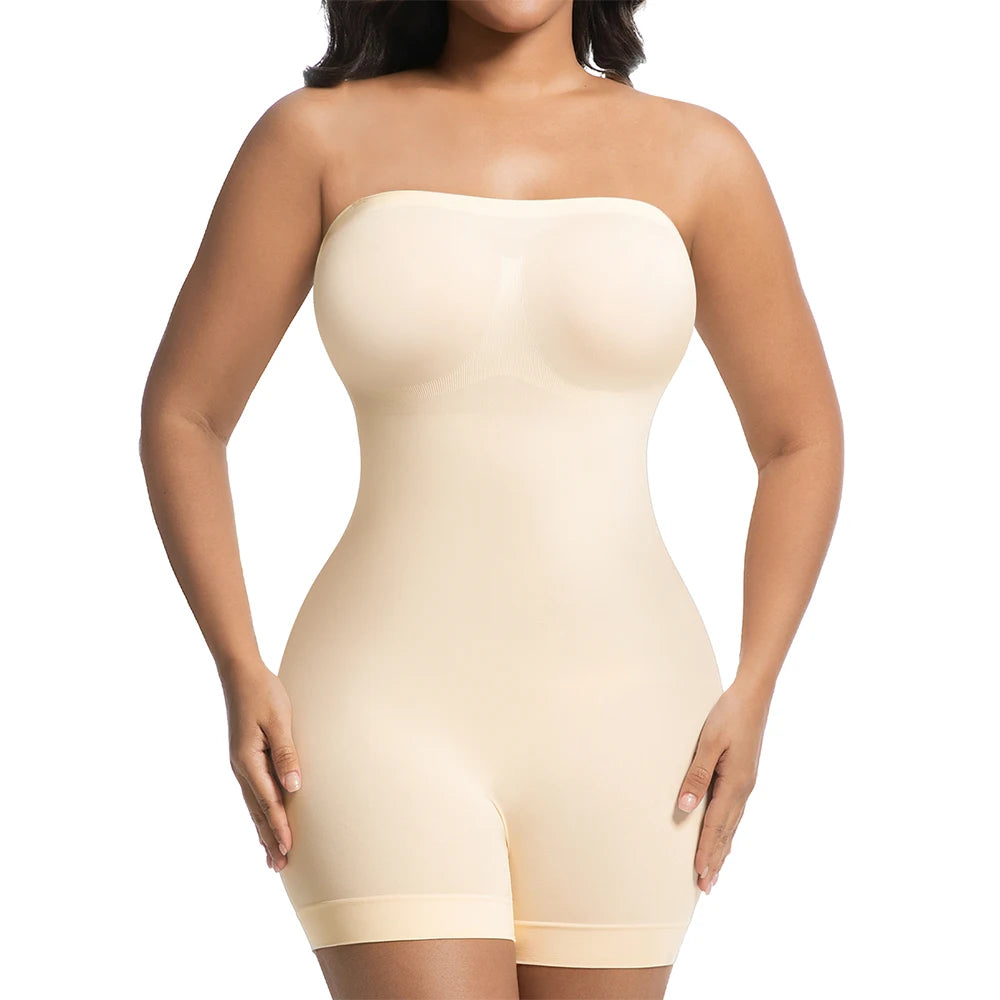 Body Modelujące Bez Ramiączek Sculpting