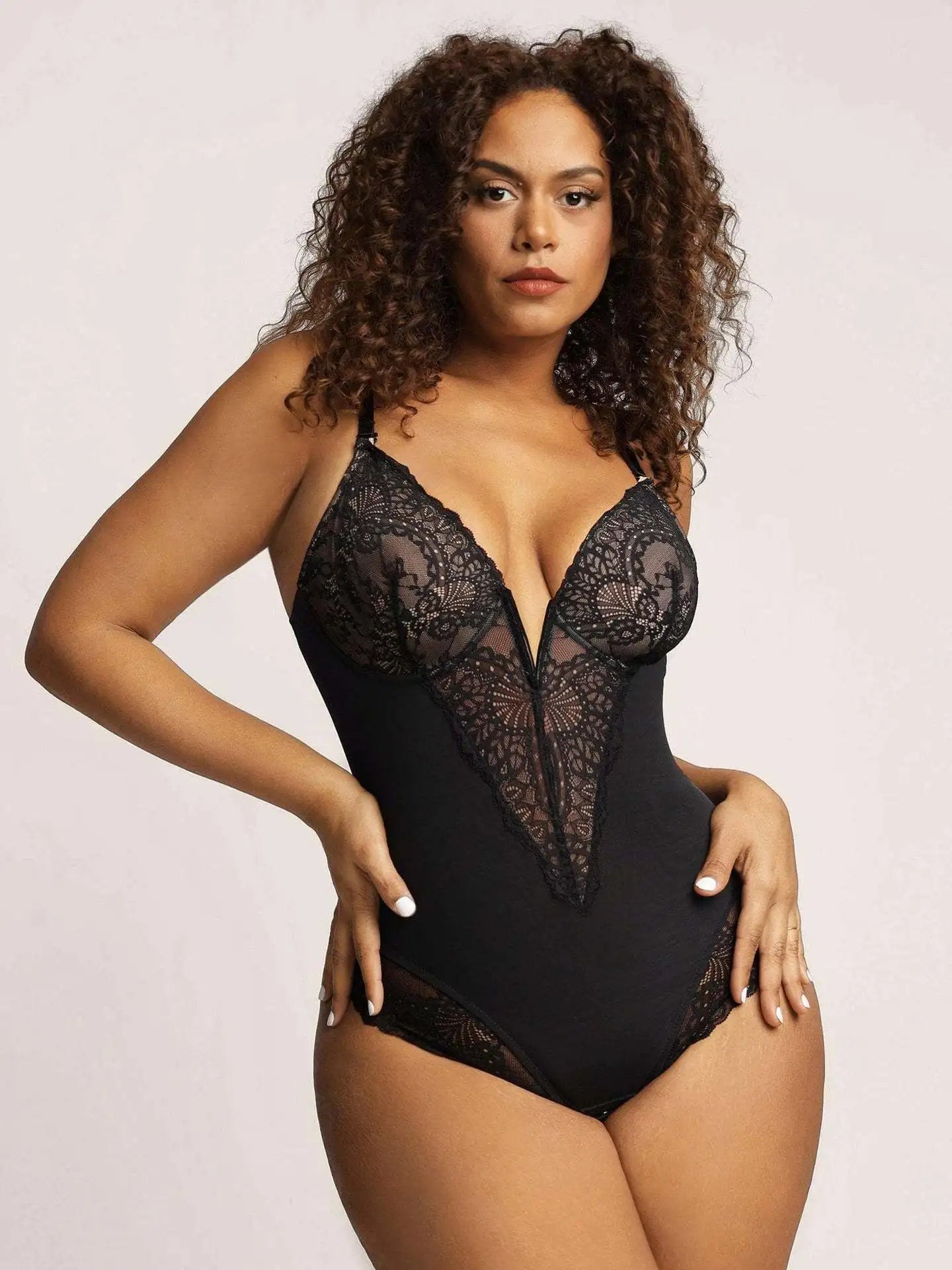 Body Półsznurowane V-Neck