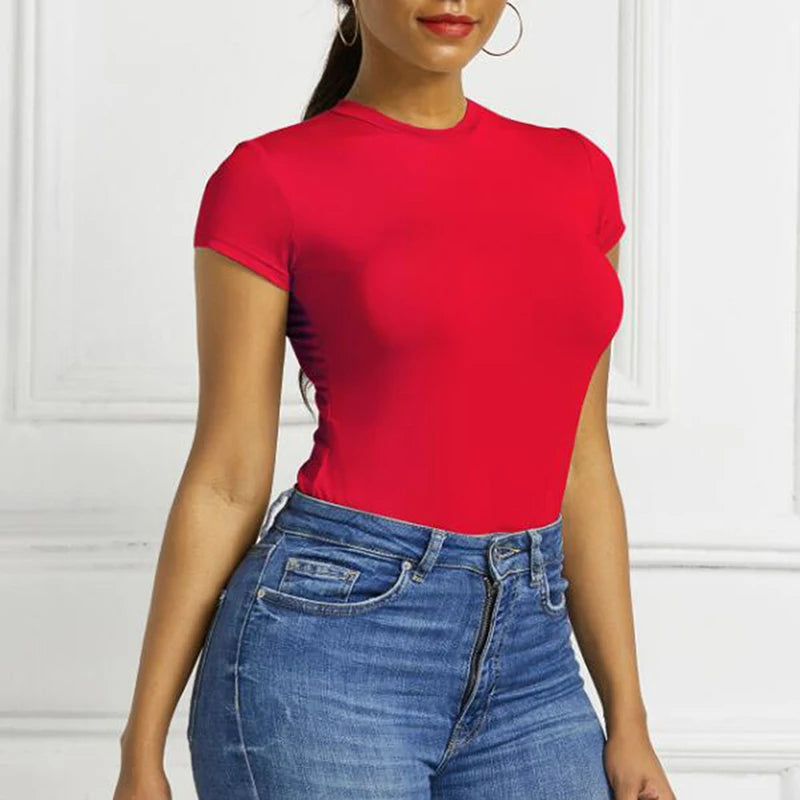 Body T-shirt Dopasowane