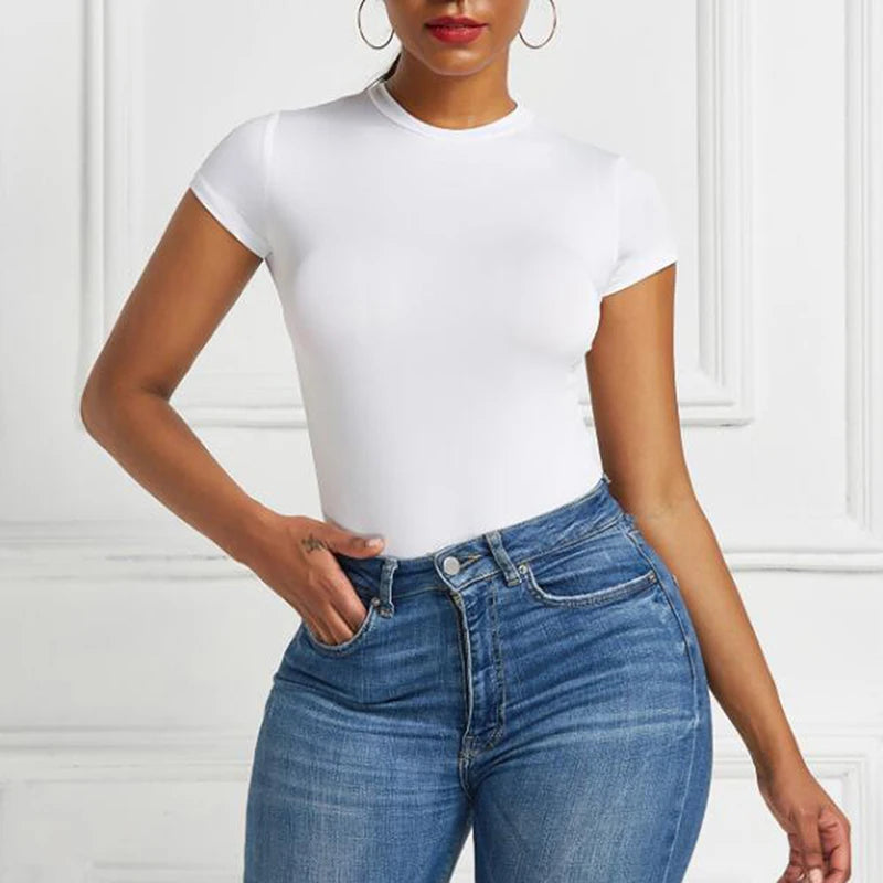Body T-shirt Dopasowane