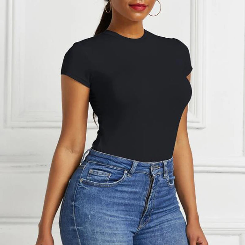 Body T-shirt Dopasowane